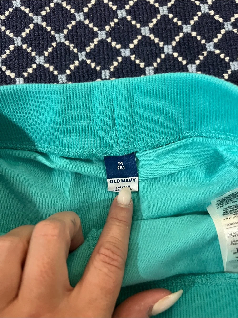 Old Navy Terry Smiley Skirt